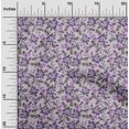 thumbnail image 2 of oneOone Velvet Light Purple Fabric Floral Retro Sewing Craft Projects Fabric Prints By Yard 58 Inch Wide, 2 of 5