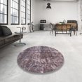 thumbnail image 3 of Ahgly Company Indoor Rectangle Abstract Purple Abstract Area Rugs, 5' x 7', 3 of 6