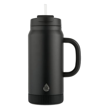 Botella de agua TAL Hudson de 64 oz, negra