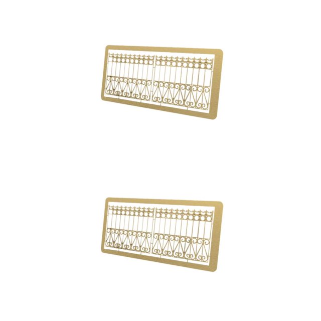 maskred Handcrafted 1 35 Scale 3D Model Golden Door Educational Toys Scenery Style B 2Set