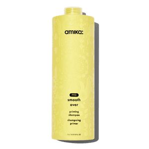 Amika Pro Smooth Over Priming Shampoo (Deeply cleansing shampoo) 33.8 oz