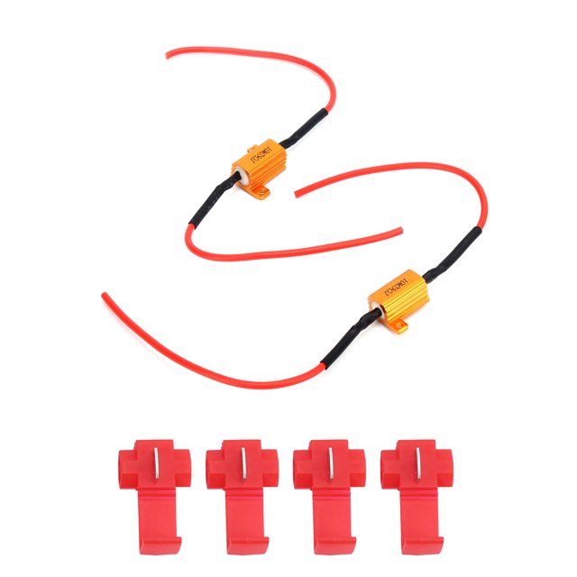 10W LED Décodeur, Spécification Standard 39 Ohms Plug And Play Décodeur Sans Erreur 2pcs pour Lampe de Circulation Diurne pour Pièces de Rechange