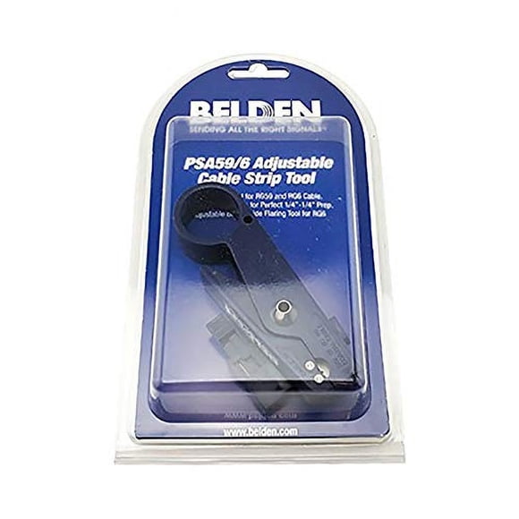 BELDEN PSA59/6 STRIP TOOL, FOR RG59, RG6 AND RG58 CABLES