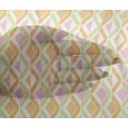 thumbnail image 4 of oneOone Viscose Chiffon Fabric Diamond Geometric Decor Fabric Printed BTY 42 Inch Wide, 4 of 4