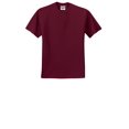 thumbnail image 5 of Jerzees Mens DRI-POWER Active Short Sleeve Crew T-Shirt, S, Maroon, 5 of 5