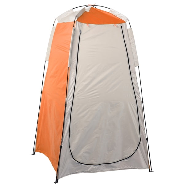 Tente Filet De Méditation – Oxford, Pliable, 130x100x100 Cm, Gris/orange, Pour Camping, Rando