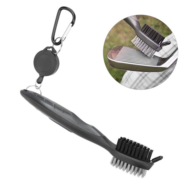 8 Colors Club Brush, Multifunctional Club Cleaner, For Shoes Enthusiasts For Golfers Grey