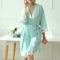 thumbnail image 1 of LSLJS Pyjama d'Intérieur Mode pour Femmes Pyjama à Manches Longues pour Femmes Chemises de Nuit Peignoirs d'Intérieur, Peignoirs Cadeaux pour Femmes, 1 of 6
