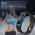 thumbnail image 3 of APPIE Fitness Tracker Watch,Activity Tracker Health Exercise Watch w/Heart Rate Monitor Waterproof IP68 Smart Fitness Band with Sleep Monitor, Step Counter Pedometer Watch for Adults Kids (Blue), 3 of 7