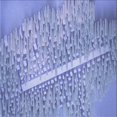 thumbnail image 1 of Ahgly Company Tapis d'Intérieur Lavable à la Machine, Carré, Transitionnel, Bleu Ciel, Tapis de Zone, 6 Pieds Carré, 1 of 7