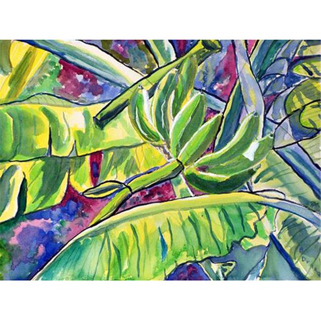 Betsy Drake DM287G Bananas 30 x 50 Door Mat