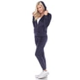 thumbnail image 2 of White Mark Ensemble de Survêtement en Velours pour Femmes, 2 Pcs, 2 of 6