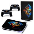 thumbnail image 4 of VONKY Black Series Body Sticker for PS5 Optical Drive Version Console, 4 of 5