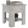 thumbnail image 2 of vidaXL Table Basse Gris Béton 40x40x42 cm Bois Manufacturé, 2 of 4