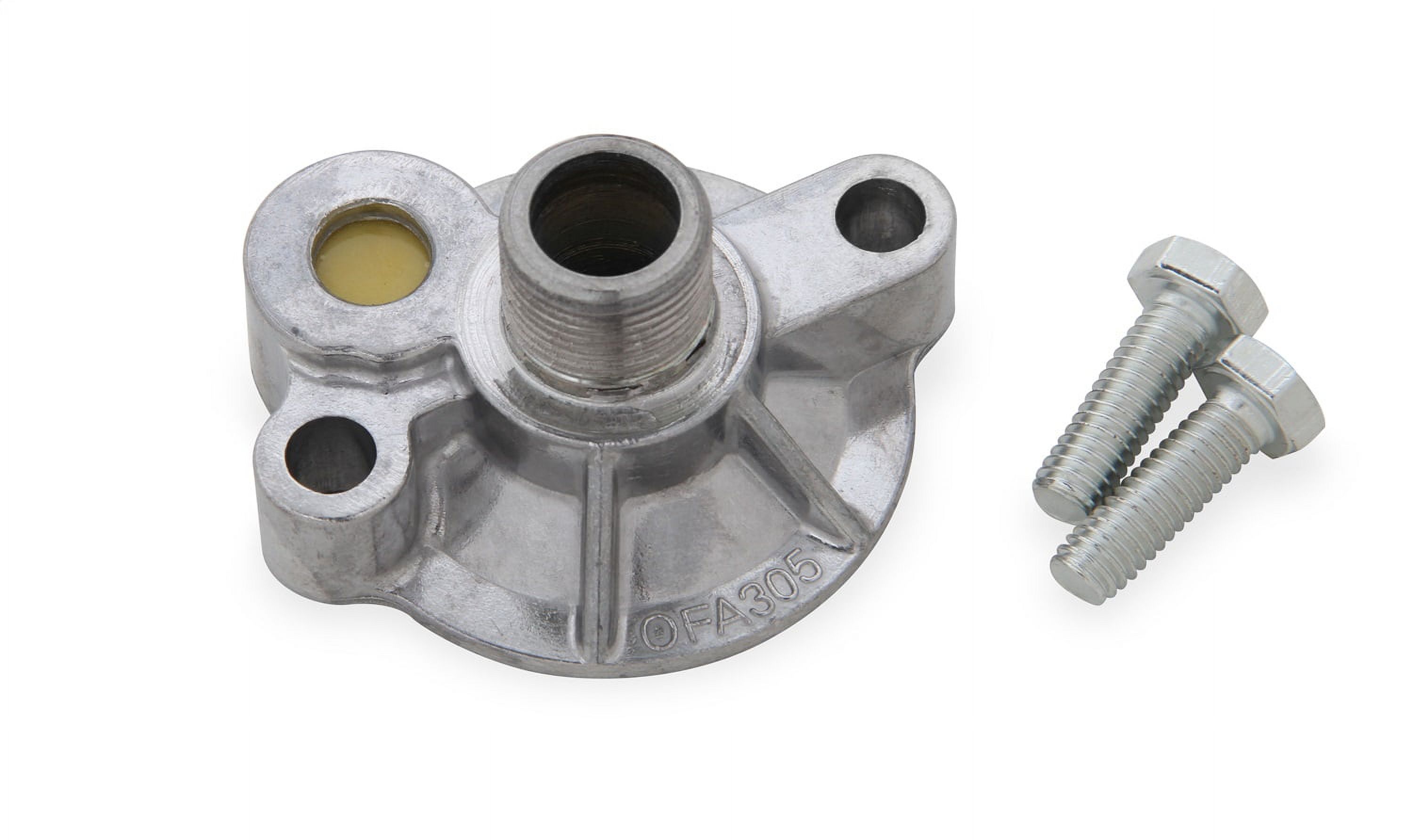 MR GASKET Oil Filter By-Pass Plate for 1965-1975 Chevrolet Bel Air - 1272