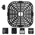 thumbnail image 2 of MesaSe For 4QT Healthy Cooking Air Fryer Grill Tray Crisper Plate  Food Grade Stainless Steel  Easy To Clean Accessory 7.3 Inch, 2 of 10