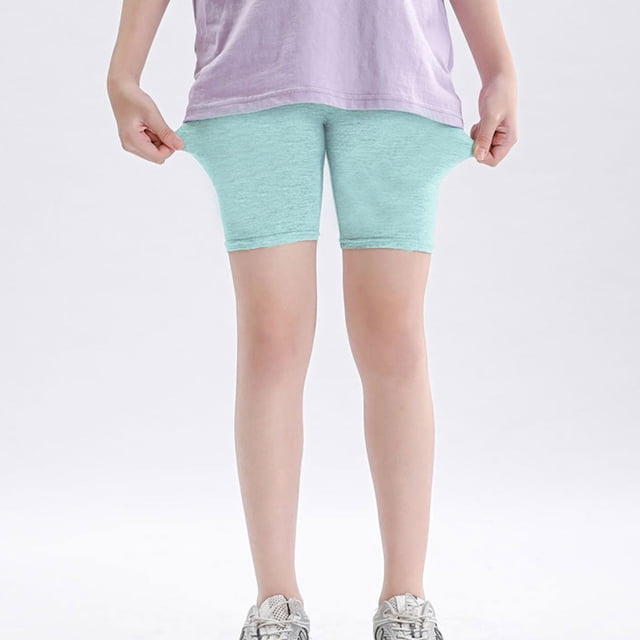 LSLJS Shorts de Vélo pour Filles Enfants Shorts Cartwheel pour Filles Short Cycliste pour Tout-Petits sous Robe Danse Shorts Multicolores Vêtements d'Été Vêtements pour Enfants Tendance 2024