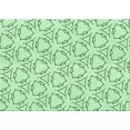 thumbnail image 1 of Ahgly Company Machine Washable Indoor Rectangle Transitional Mint Green Area Rugs, 7' x 9', 1 of 7
