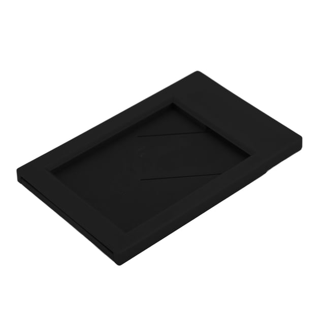 Stand Photo Frame, Rectangle Decorative Photo Frame Compact Classical Replaceable For Bedroom Dark