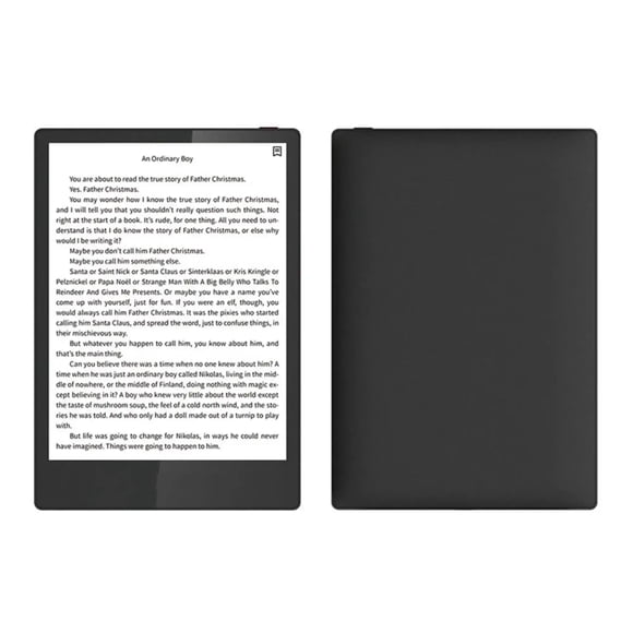 TUTT Lecteur Électronique 6” 64 Go avec Écran Tactile / Double Lumière avant E-Ink + Étui de Protection E5