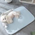 thumbnail image 1 of Cooling Dog Bed Mat, Breathable Pet Cushion for Small Dogs, Orthopedic Support, Summer Comfort, Non-Slip Kennel Pad, Removable Washable Cover, Indoor Use, 1 of 8