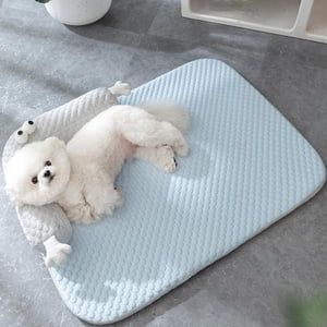 Dog Beds for Small Dogs,Cool Feeling Dog Mats Breathable Cool Small Dogs Spring and Summer Dog Bed Kennel Pet Dog Mats,Small Dog Bed,Dog Bed for Small Dogs,Raised Dog Bed