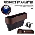 thumbnail image 2 of funtasica Seat Multifunctional Organizer for Cellphones Keys Brown, 2 of 7