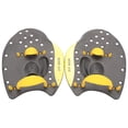 thumbnail image 2 of Pagaies de Natation d'Entraînement, Pagaies de Natation avec Sangles Réglables, Pagaies de Natation pour Adultes et Enfants, Accessoires de Natation Professionnels, Jaune m, 2 of 8
