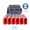 thumbnail image 2 of Glacière pliable Ozark Trail 24 canettes avec doublure rigide, couleur bleue, capacité volumique de 8,37 Qt (24 canettes)., 2 of 8