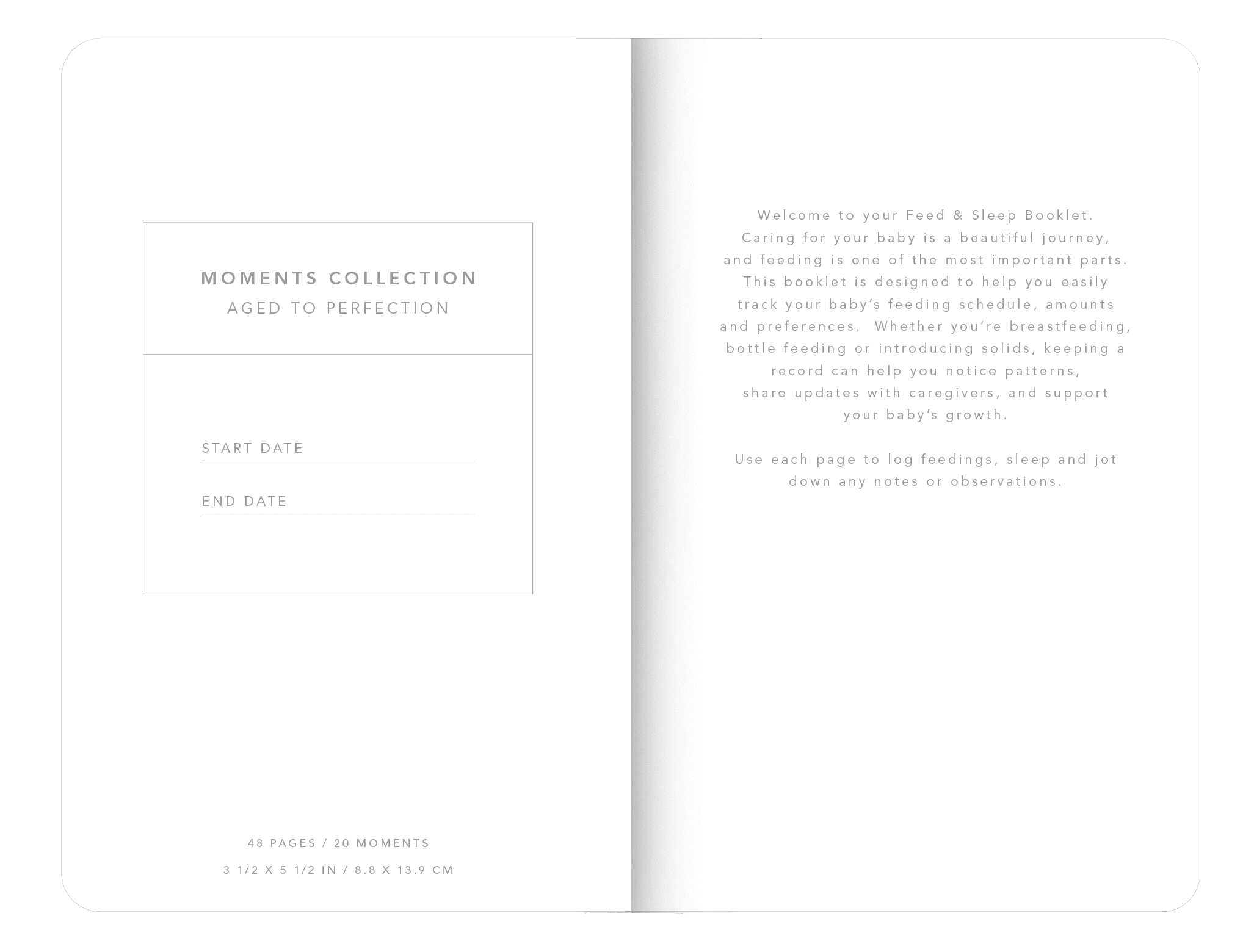 Mead Moments Carnet de poche – Alimentation et sommeil