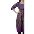 thumbnail image 4 of Moomaya Kurti de Designer Bollywood pour Femmes, Kurta Tunique Imprimée Longueur Genou, 4 of 6
