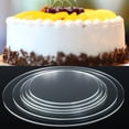 thumbnail image 4 of Kitchen Baking Trays Sheet Clear Acrylic Circle Round Cake Disc Acrylic Circle Cake Disk Acrylic Sheet Table Top Round Acrylic, Kitchen Baking trays & trays, 4 of 8