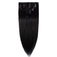 thumbnail image 1 of 100% Remy Human Hair Clip in Human Hair Extensions Silky Straight Human Hair 7 Pcs 15 clips, 1 of 6