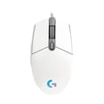 thumbnail image 1 of Logitech G102 Mouse USB Wired Gaming Mouse 8000 DPI Rainbow Optical Effect Screen For PC/Mac Computer and Laptop - White, 1 of 5
