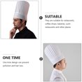 thumbnail image 4 of 6 Pcs Chapeaux de Chef Jetables, Chapeaux de Service Alimentaire, Chapeaux de Chef pour Cuisine de Restaurant, 4 of 9