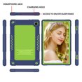 thumbnail image 3 of Mignova for Walmart Onn 11.6 Pro Case,Heavy-Duty Drop-Proof Shock-Resistant Kids Friendly Rugged Hybrid Protective case for Walmart Onn 11.6 Pro (Model:100043279) 11.6 inch Tablet(Navy/Green), 3 of 6