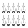 thumbnail image 1 of koolsoo 2x10pcs Yeux de Canne à Pêche Guides de Canne à Pêche en Céramique Pointe de Réparation 2.2mm, 1 of 9