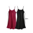 thumbnail image 2 of INSPIRE CHIC Camisole à Bretelles Intégrales pour Femmes Grande Taille avec Ourlet Feuille de Lotus, 2 of 5