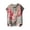 Pink, variant on WZXFASHION Cute Tops For Women Collar Non Sleeve Linen Shirts Plus Size Floral Blouses Casual Summer Clothes Clearance Sales Women Shirts