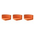 thumbnail image 4 of kurtrusly Trilateral Chair Covers Wide Application And Strong Elastic Chair Protection Made Easy Polyester Cover Chairs Decoration Orange 3Set, 4 of 6