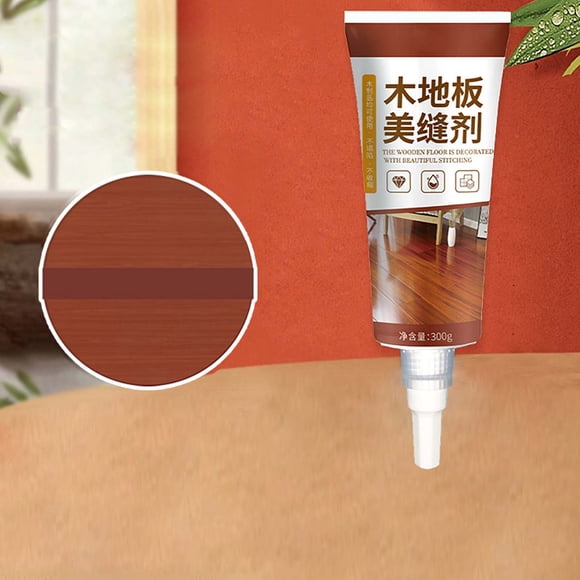 Chmadoxn Household Cleaners Wooden Floor Gaps Filler For Beautiful Stitching Wooden Floor Seam Sealant Used To Fills Gaps And Maintain Consistent Color The Ground 300g Seaming agent