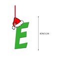 thumbnail image 2 of TopLLC Christmas Decorations Christmas Acrylic Letters Christmas Letter Ornaments Acrylic Decorations Hanging Christmas Tree Ornaments Christmas Ornaments for Party Wedding Home, 2 of 2
