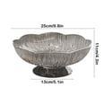thumbnail image 3 of Yhmxh Fruit Plates High Value Lights Pitches Fruit Plates Household Living Room Coffee Table Candy Plates Upscale Snack Plates Placement Plates Kitchen Essentials Home and Kitchen Kitchen Tools, 3 of 6