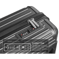 thumbnail image 4 of WINGOMART Ensemble de Bagages 3 Pcs Léger Durable Coque Rigide PC+ABS, Roues Doubles Pivotantes, Cadenas TSA - 22 Po/26 Po/30 Po - Gris, 4 of 9