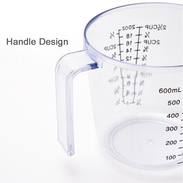 Plastic Measuring Cups Multi Measurement Baking Cooking Tool Liquid measuring cup; Measure Jug Container