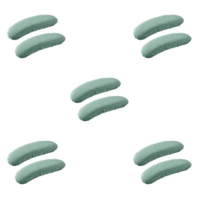 Maytalsory Chair Armrest Covers To And Decorate Made Of Polyester Fibre Easy To Install Matcha green 5Set