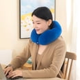 thumbnail image 1 of Memorys Foam Neck Pillow Travel Pillow For Airplane Car Office U Shape Cervical Support Ergonomic Comforts Sleeping Rest, 1 of 6
