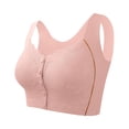 thumbnail image 1 of Timegard Front Closure Bras for Women Flower Lace Wireless Full Coverage Back Smoothing Comfortable Bra, 1 of 4