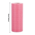 thumbnail image 2 of Chiffons Jetables pour Vaisselle - Serviettes de Nettoyage Réutilisables, Rouleau de Cuisine, Essuie-Tout Lavables, 50 Feuilles/rouleau, 2 of 3