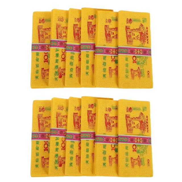 IFANLANDOR Ancestor Banknote Money 12Pcs Easy Burning For Film Shoots And Themed Parties